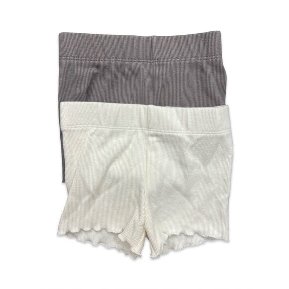 Like New Organic Cotton Bike Shorts - Size 12M - Little Co. by Lauren Conrad - Picture 1 of 2